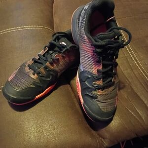 Babolat Womens Jet Mach II CL Tennis Court Shoes Sneakers Pink Black Size 8 US